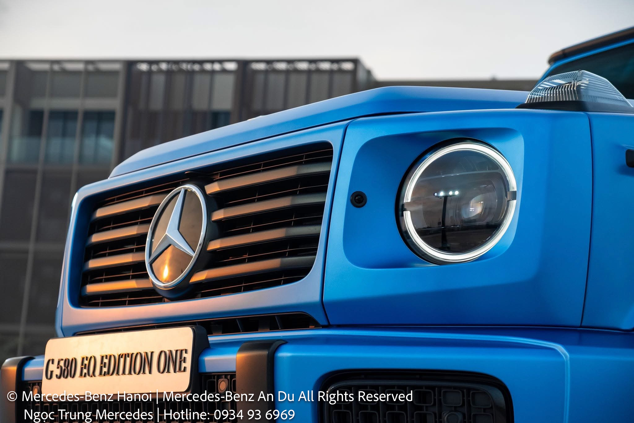 Mercedes Benz G580 Chính Hãng Tại Mercedes Benz Hanoi